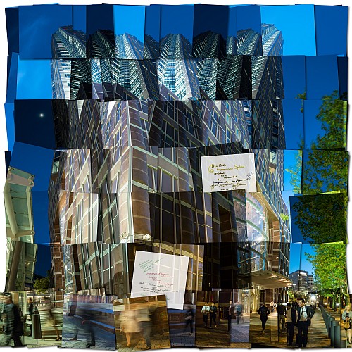 Messeturm zur blauen Stunde 2014